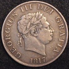 Halfcrown 1817 George III