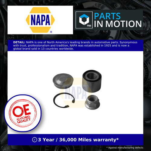 Wheel bearing kit fits renault - wheel,