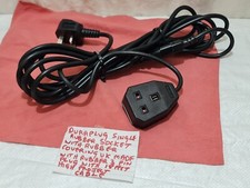 DURAPLUG  UK MADE  ONE SOCKET  EXTENSION LEAD  APPROX 18  FEET WITH 3 PIN PLUG