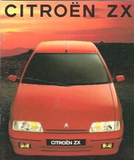 Citroen ZX 1991-92 UK Market