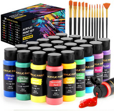 Acrylic Paint Set, 24 Colors 2