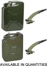 20L 10L Litre Metal Jerry Can