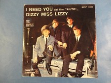 7" ITALY - BEATLES - "I NEED