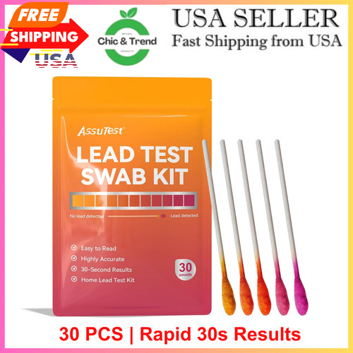 Assutest lead test - test, swabs