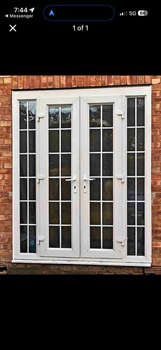 Upvc french doors - doors, double