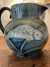 A Stunning Fish moorcroft Jug