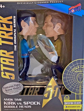 BIF BANG POW STAR TREK AMOK TIME KIRK vs SPOCK BOBBLE HEAD