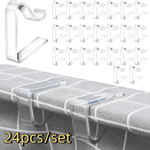 24pcs transparent plastic - transparent,