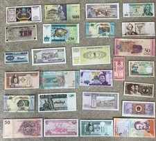 Job lot banknotes - job,