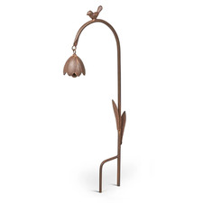 Garden stake bell - garden, flower