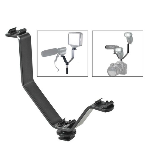 Triple hot shoe mount - triple, bracket