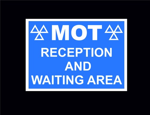 Mot reception and waiting - reception, area