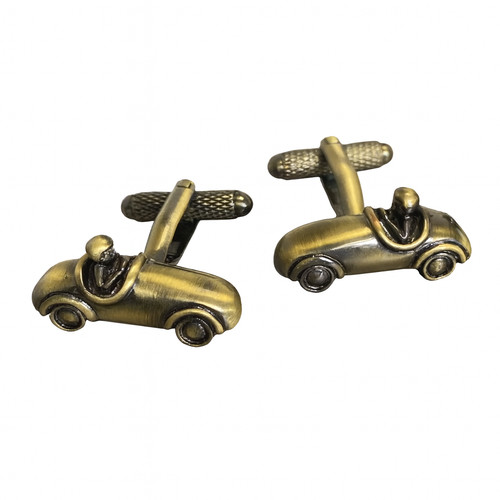 Vintage racing car cufflinks - vintage,