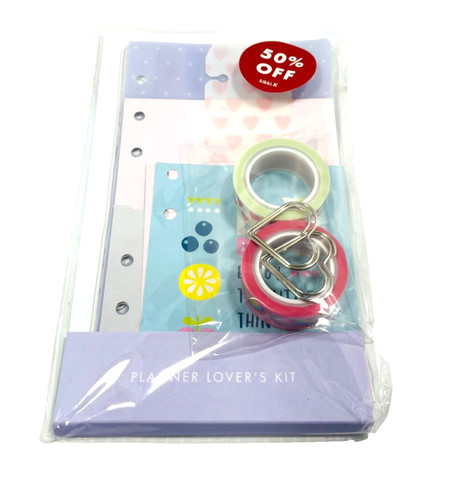 Kikki planner lovers kit - planner,