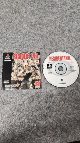 Resident evil ps1 disc - evil,