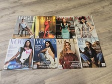 Vogue Magazine Lot 8 Issues