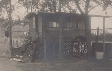 Gypsy vardo caravan rural