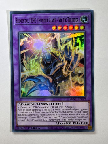 Elemental hero thunder giant - giant,