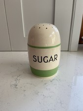 Vintage Sadler Kleen Kitchen Ware Sugar shaker dredger - great retro shape 