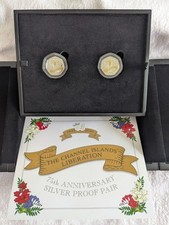 50p Silver Coin Proof 75th