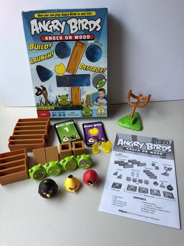 Angry birds knock wood - birds, on