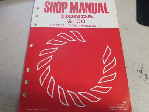 Honda factory service - factory, manual