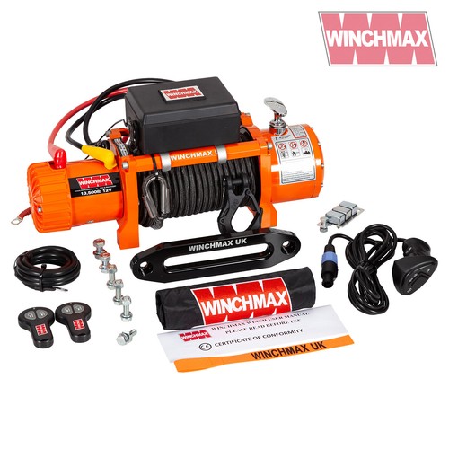 Electric winch 13500lb - winch, 12v