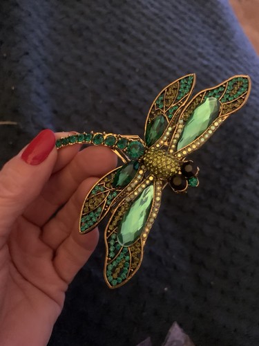 New dragon fly green - green, silver
