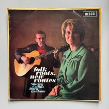 Shirley Collins & Davy Graham - Folk Roots New Routes 1964 Decca Mono COVER ONLY