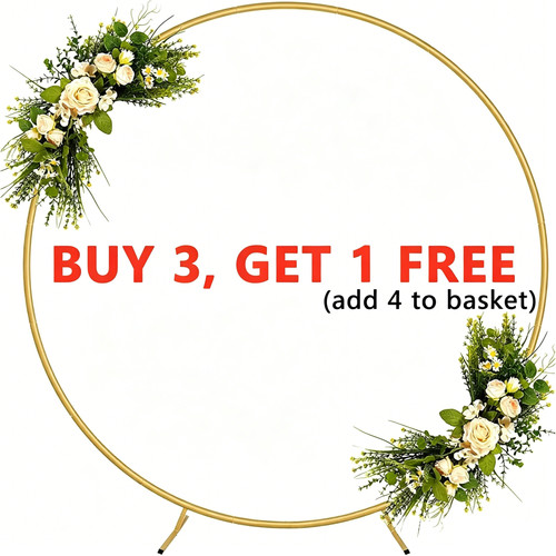 Round hoop balloon arch - 2m,