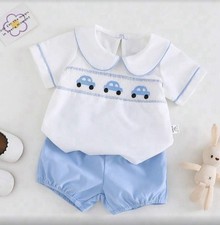 Baby Boys Short Set Blue Size