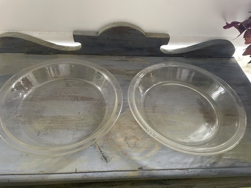 Vintage jaj pyrex glass - glass, pie