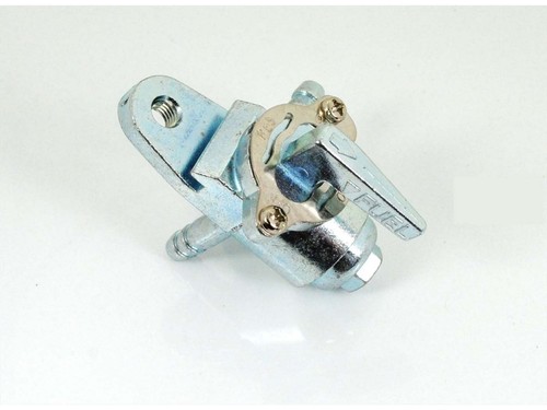 Fuel tap metal silver - , for