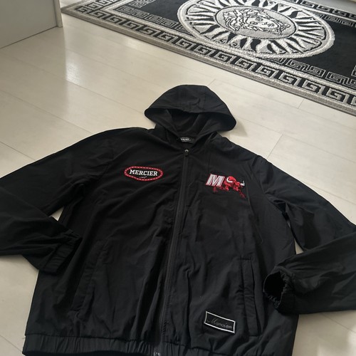 Mercier mens black windbreaker - mercier,