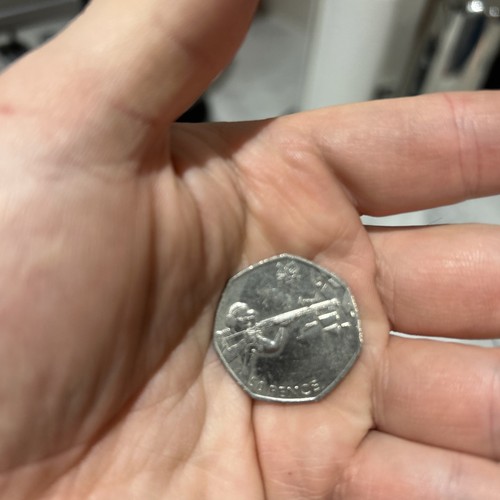 Olympic 50p shooting - 50p, fifty