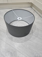 M&S Grey and White Light Shade