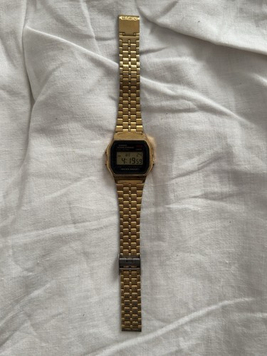 Casio 593 a519wgb gold - casio,