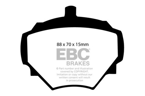 Ebc ultimax front - ebc, pads