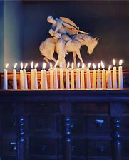 Antique Reclaimed Church Chapel Altar Pulpit Wooden Candle Holder shrine temple