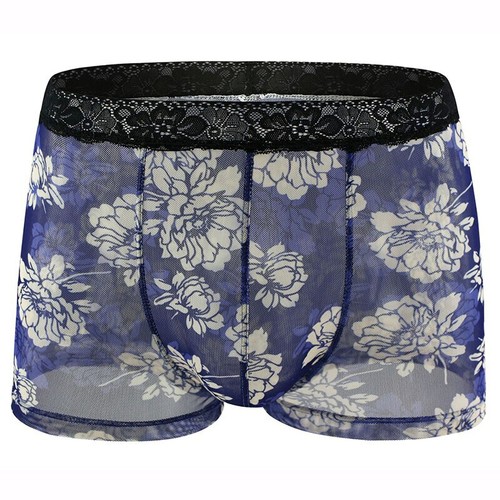 Men flower print underpants - men's,
