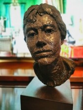 Vintage Head Sculpture
