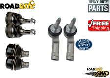 Roadsafe Ford Falcon BA/BF Front Upper+Lower Ball Joint & Genuine Tie Rod Pair
