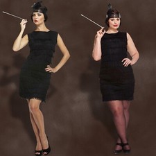 Women's Ladies Flapper 1920s Gatsby Charleston Costume Fancy Dress Accessory Uk