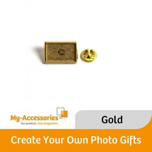 Blank metal pin badge - metal, 21