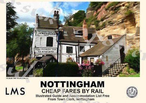 Vintage style railway - vintage,