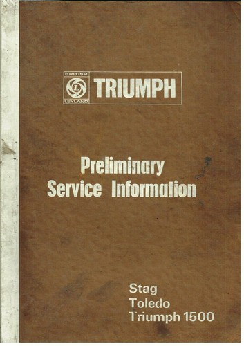 Triumph stag mk1 - mk1, 1970-