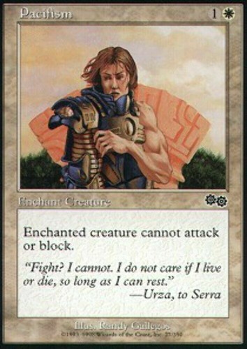 Pacifism urza saga mtg - urza's,