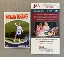 MEGAN KHANG AUTOGRAPH 2024