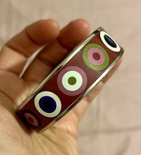 Hermes Enamel Bangle 6.8 Cm