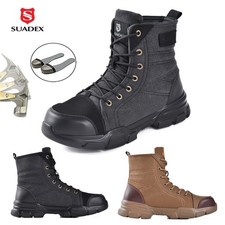 Mens Safety Trainers Steel Toe Work Boots Indestructible Sneakers Composite Toe